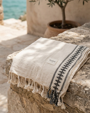 Load image into Gallery viewer, Petra Turkish Towel | Black