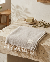Load image into Gallery viewer, Lido Turkish Towel | Beige
