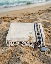 Load image into Gallery viewer, Petra Turkish Towel | Black