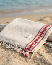 Load image into Gallery viewer, Petra Turkish Towel | Red