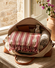 Load image into Gallery viewer, Ray Turkish Towel | Red