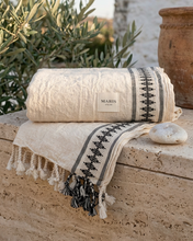 Load image into Gallery viewer, Petra Turkish Towel | Black