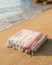 Load image into Gallery viewer, Petra Turkish Towel | Red