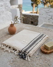 Load image into Gallery viewer, Petra Turkish Towel | Black