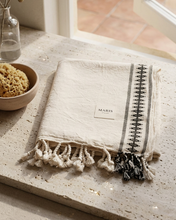 Load image into Gallery viewer, Petra Turkish Towel | Black