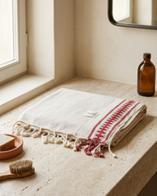Load image into Gallery viewer, Petra Turkish Towel | Red