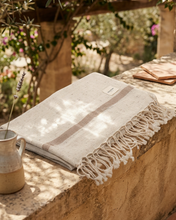 Load image into Gallery viewer, Loose Turkish Towel | Mocha
