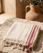 Load image into Gallery viewer, Petra Turkish Towel | Red