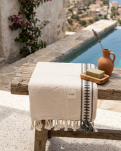 Load image into Gallery viewer, Petra Turkish Towel | Black
