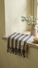 Load image into Gallery viewer, Ray Turkish Towel | Black
