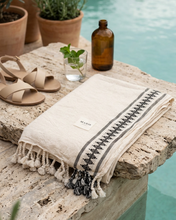 Load image into Gallery viewer, Petra Turkish Towel | Black
