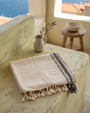 Load image into Gallery viewer, Petra Turkish Towel | Black
