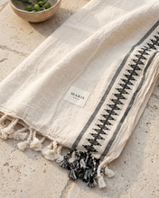 Load image into Gallery viewer, Petra Turkish Towel | Black
