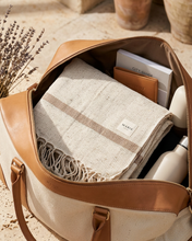 Load image into Gallery viewer, Loose Turkish Towel | Mocha
