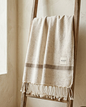 Load image into Gallery viewer, Loose Turkish Towel | Mocha
