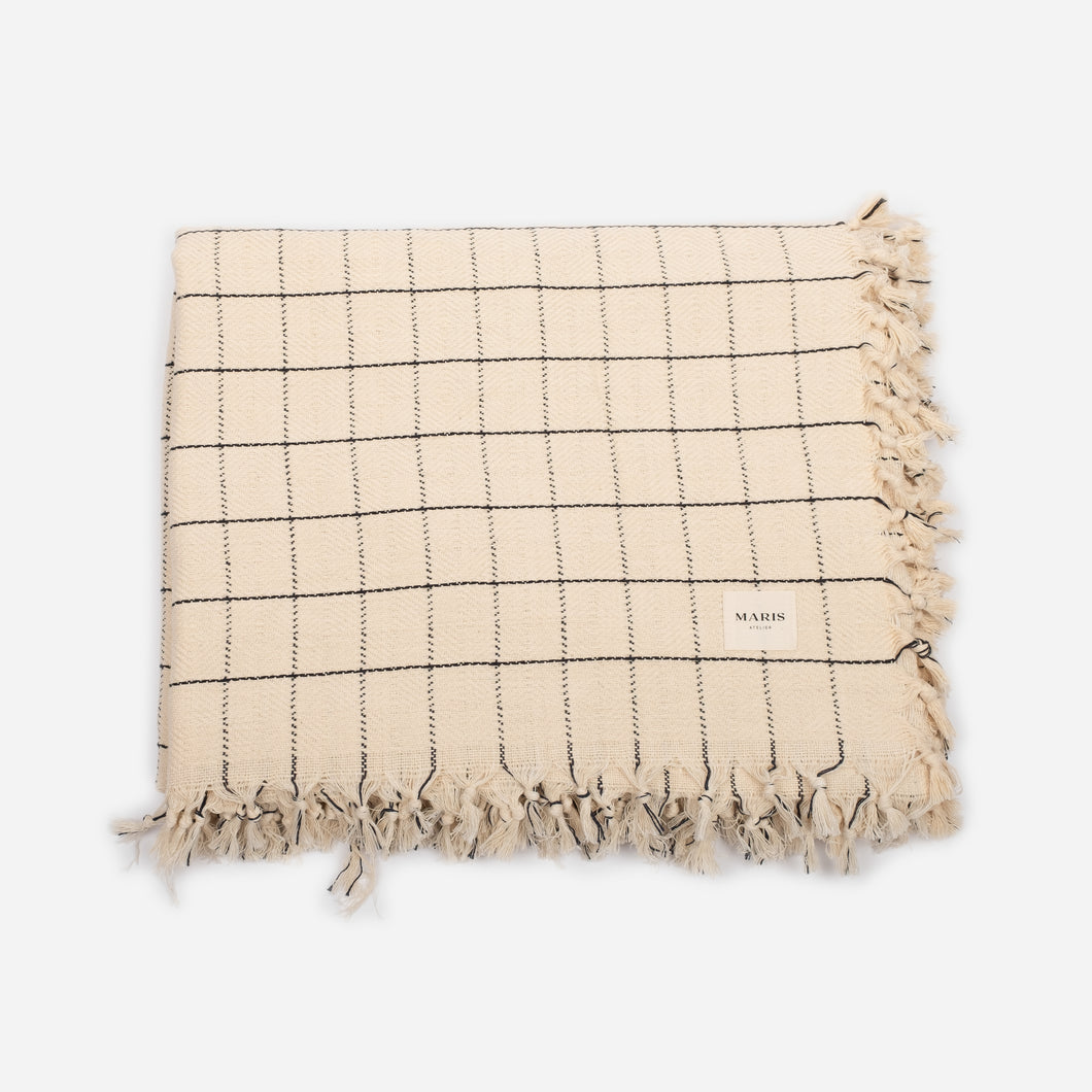 Root Throw Blanket | Grid