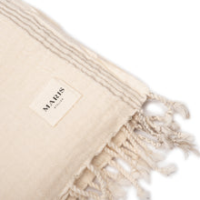 Load image into Gallery viewer, Fin Turkish Towel | Beige
